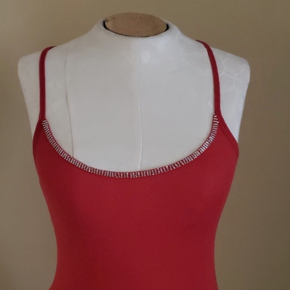 Express Racerback Red Tank Top Size Medium - Picture 2 of 8